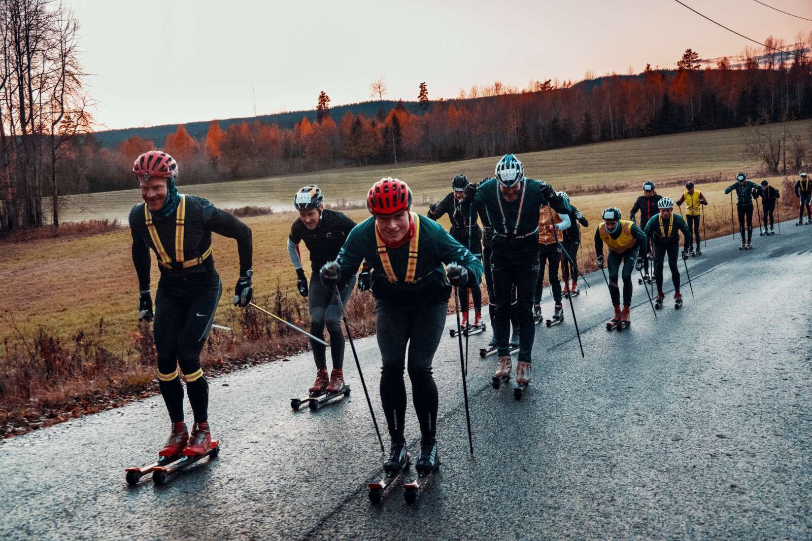 rulleski med team driv trening 2