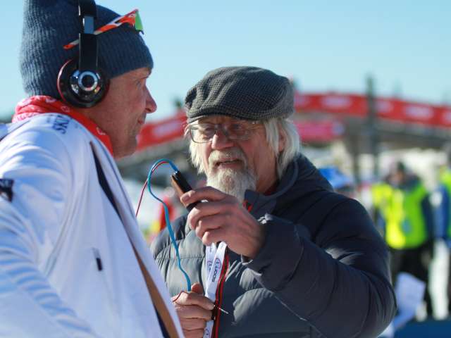 Einar Øftsaas intervjuer Erling Jevne