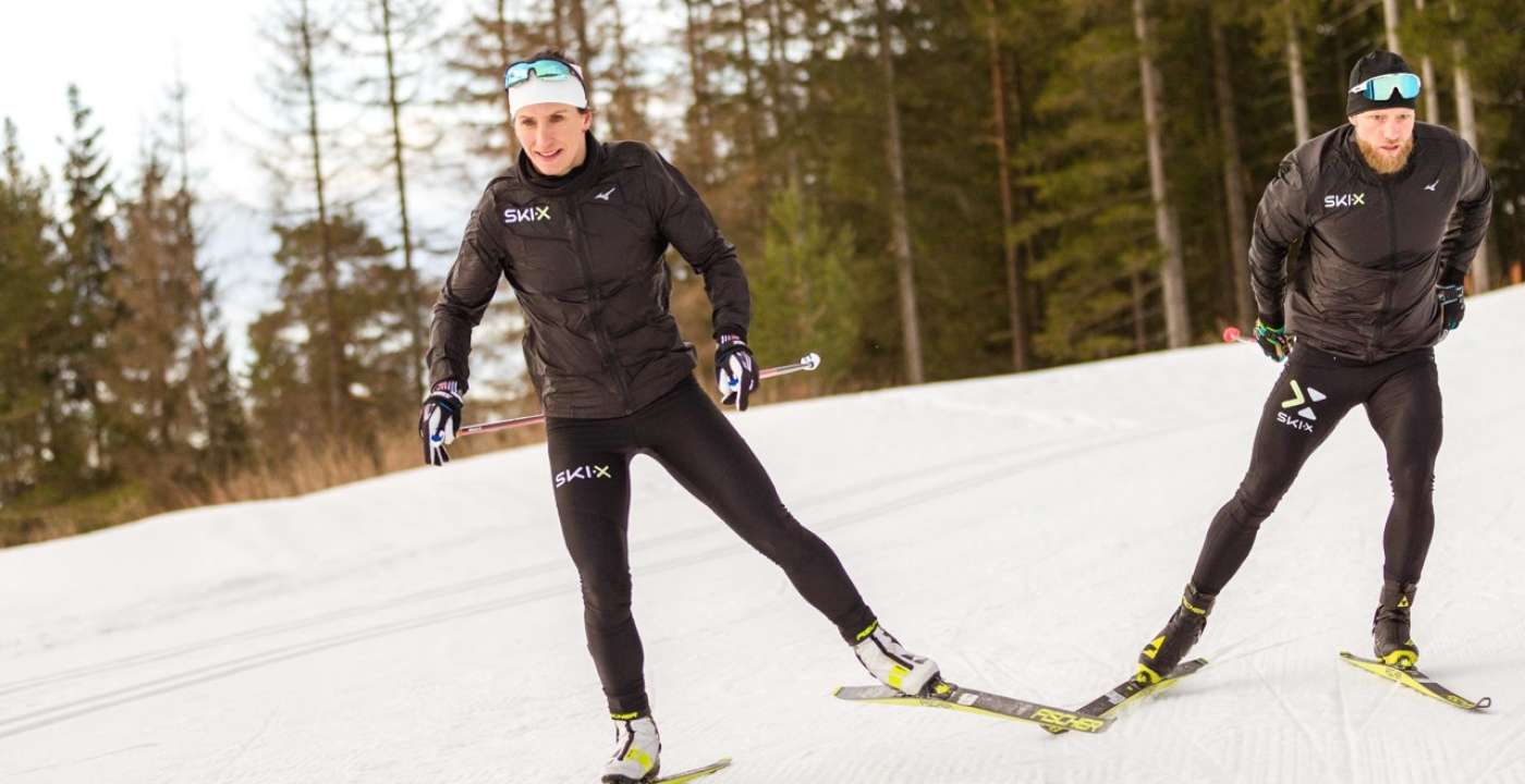 Tren til Birkebeinerrennet med Marit og Martin!